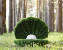 Топиари ракушка L=135 см - газон Eco Green, фото 8