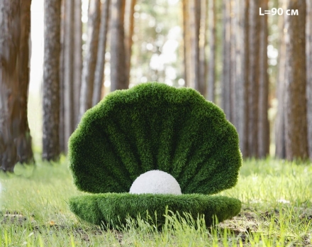 Топиари ракушка L=135 см - газон Eco Green, фото 8