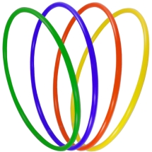 Обруч гимнастический пластик d 880-890mm большой Обруч гимнастический пластик d 880-890mm большой