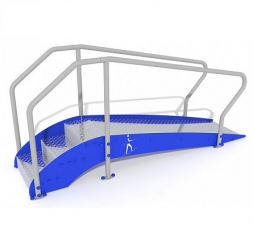 УТИп-058 Тренажер для пожилых Горка с пандусом, фото 1