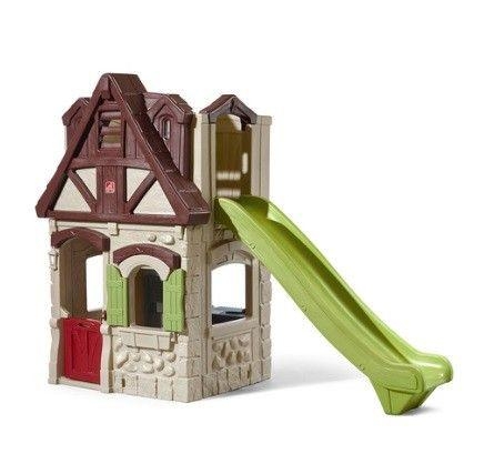 Игровой детский домик для дачи Step 2 &quot;Домик с горкой&quot; 8529KR, фото 1