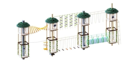 Веревочный парк Башня паука, фото 1