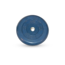 Диск обрезиненный Barbell d 26 мм цветной 2,5 кг