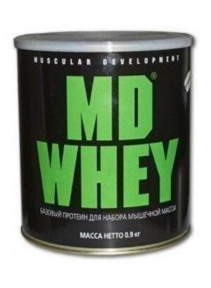 Протеин MD Whey 900гр Вкус шоколад, фото 1