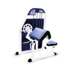 Тренажер Barbell МВ 3.11 Бицепс-машина (грузоблок) белый