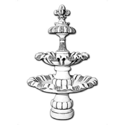 Фонтан классический &quot;Лилия&quot; артикул 784