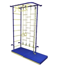 Детский спортивный комплекс (ДСК) "Пионер 8Л", сине-желтый Детский спортивный комплекс (ДСК) "Пионер 8Л", сине-желтый