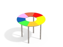 МФ 2.302.11 Столик круглый цинк МФ 2.302.11 Столик круглый цинк