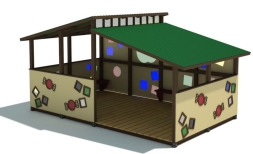 Теневой навес Детство для улицы