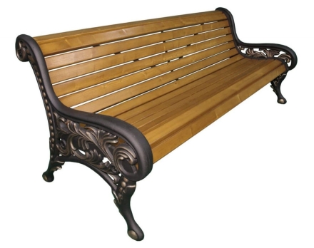 Скамейка парковая Новая Москва, Сосна 1,8 м, фото 4