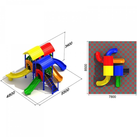 Детская площадка Непоседа 4.1, фото 3