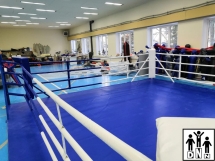 Ринг боксёрский на упорах 6,5х6,5м (боевая зона 5,5х5,5м, монтажная площадка 6,5х6,5м) DNN