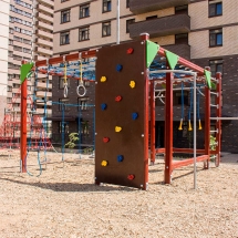 Спортивный комплекс ВСТ 8059 для уличной площадки Спортивный комплекс ВСТ 8059 для уличной площадки