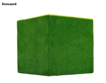 Топиари Куб, зеленый, Большой - газон Deluxe