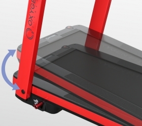OXYGEN FITNESS M-CONCEPT SPORT (RED) Беговая дорожка домашняя, фото 7