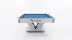Бильярдный стол для пула RASSON "Victory 2 Plus" 9 футов (белый, сланец 30 мм), фото 3 Бильярдный стол для пула RASSON "Victory 2 Plus" 9 футов (белый, сланец 30 мм), фото 3