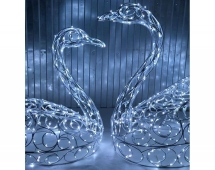 Световая композиция Пара лебедей 010 Световая композиция Пара лебедей 010