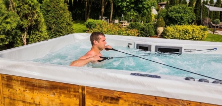 Спа бассейн с противотоком Wellis Amazonas Turbine, фото 5