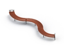 МФ 1.166 Лавочка Парк волна МФ 1.166 Лавочка Парк волна