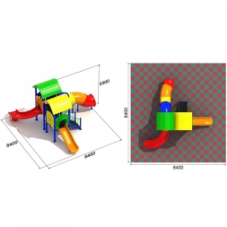 Детская площадка Дружба 2.1, фото 3 Детская площадка Дружба 2.1, фото 3
