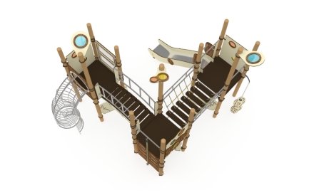 FUN-terra Игровой комплекс ЭКО-05 детский, фото 4