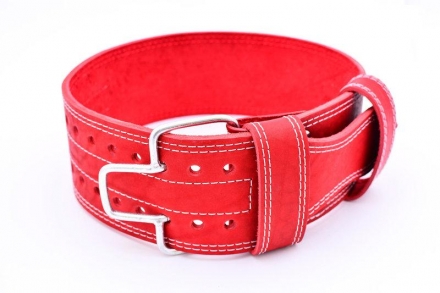 Пояс для пауэрлифтинга 100 мм, со скобой, двухслойный, фото 15