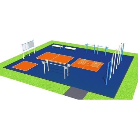 Площадка для сдачи нормативов. Ступень 6-11 (№4)	, фото 1