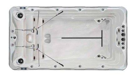 Плавательный спа бассейн Passion Spas Sport Swimspa Fitness 1, фото 1