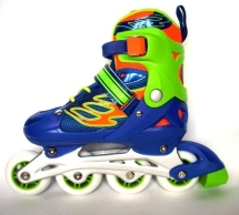 Коньки роликовые на металлической основе CS-261 M (34-37)