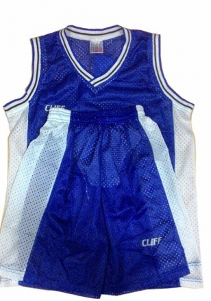 Форма баскетб. арт. 0012 дет. сеточка серая L, фото 1