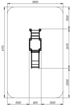 Горка - ИО 41.15.01-21 - Королевство (Коты) H=750 Горка - ИО 41.15.01-21 - Королевство (Коты) H=750