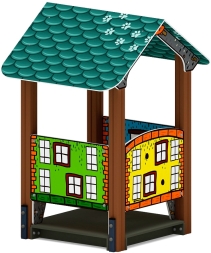 Домик малый 2 (город) МФ 10.01.02-01, фото 2