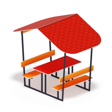 Столик детский с навесом - МФ 31.01.08-01, фото 3