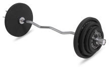 Гриф 50 мм. W-образный 1,2 м. до 180 кг. VictoryFit VF-S5012W180