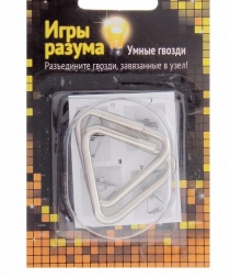 Головоломка &quot;Умные гвозди&quot; № 15, уровень сложности 2