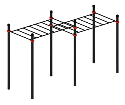 Воркаут 108 красный ВТ 12.19-01, фото 1