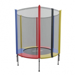 Детский батут с внешней сеткой EVO JUMP 4,5ft (140см), цветной, фото 2