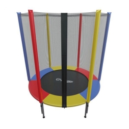 Детский батут с внешней сеткой EVO JUMP 4,5ft (140см), цветной, фото 3