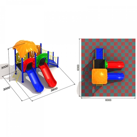 Детская площадка Лимпопо 2.2.3, фото 2