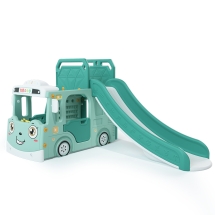 Горка + игровая зона &quot;Автомобиль&quot; PS-049-М ментол