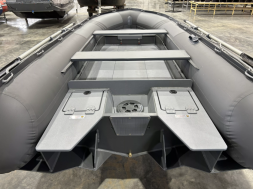Моторная лодка ROGER РИБ Gelium 4300 (низкий борт, ПВХ конус) с доп.опцией, фото 6