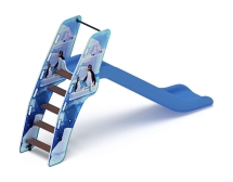 Горка пластиковая - ИО 42.01.01-01 - (голубой скат) Н-1200 (Снежная королева) Горка пластиковая - ИО 42.01.01-01 - (голубой скат) Н-1200 (Снежная королева)