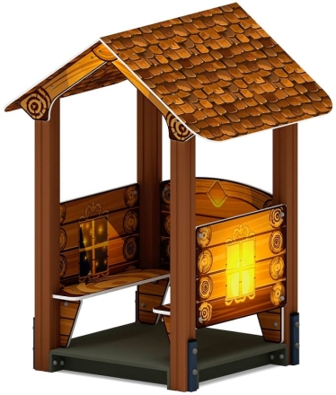 Домик малый 2 (эко) МФ 10.01.02-02, фото 1