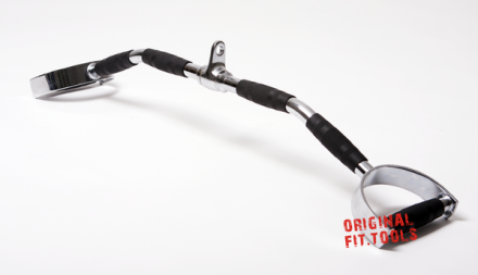 Рукоятка для мышц спины, параллельный хват 86 см, фото 5