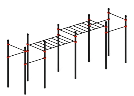 Воркаут 89 красный ВТ 11.20-01, фото 4