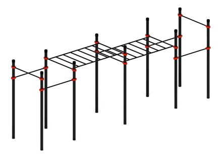 Воркаут 89 красный ВТ 11.20-01, фото 2