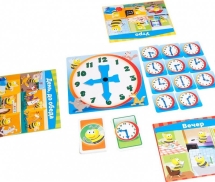 Настольная игра "Учим время" Tactic Настольная игра "Учим время" Tactic
