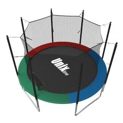 Батут Unix line Simple 8 ft Color (inside) с защитной сеткой, фото 2