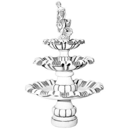 Фонтан скульптурный &quot;Девушка&quot; 3 чаши артикул 755