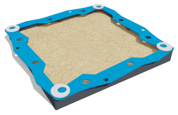 Песочница ВСТ 2151 для детской площадки